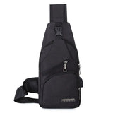USB Rechargeable Chest Bag for Outdoors