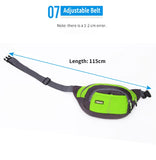 Waterproof Waist Bag Female Unisex Fanny Pack Outdoor Running Sports Bag