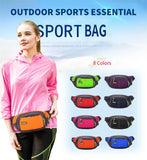 Waterproof Waist Bag Female Unisex Fanny Pack Outdoor Running Sports Bag