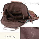 Canvas Patchwork Women Messenger Bag Multifunctional Tote Crossbody Large
