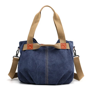 Casual Canvas Tote Women's Handbag Crossbody Shoulder Bag