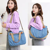 Casual Canvas Tote Women's Handbag Crossbody Shoulder Bag