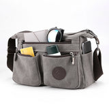 Retro Canvas Shoulder Bag Female Crossbody Handbag Unisex