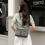 Retro Canvas Shoulder Bag Female Crossbody Handbag Unisex