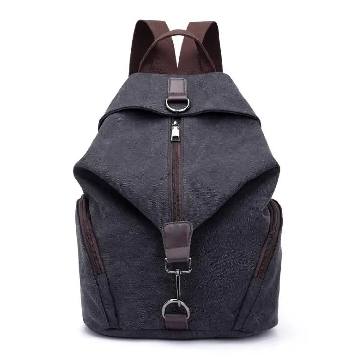Canvas Women Backpack School Bags For Girls Tassel Shoulder Bags