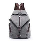 Canvas Women Backpack School Bags For Girls Tassel Shoulder Bags