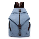 Canvas Women Backpack School Bags For Girls Tassel Shoulder Bags