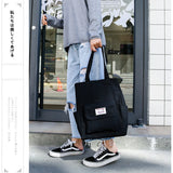 Casual Tote Canvas Bag Women Shoulder Bag Reusable Shopping Bag