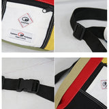 KVKY Waist Bag Unisex Canvas Belt Bag Casual Mobile Phone Chest Bags