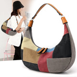 Cotton Canvas Shoulder Hand Bag for Summer Shopping