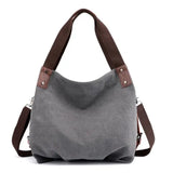 Canvas Women's Shoulder Bag Large Capacity Handbag Totes Bag