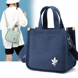 Summer Mini Canvas Women Shoulder Bag Leisure Square Bag Canvas Messenger Bag