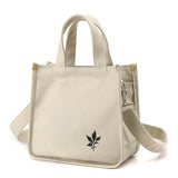 Summer Mini Canvas Women Shoulder Bag Leisure Square Bag Canvas Messenger Bag