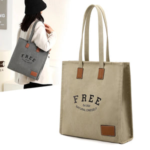 Canvas Shoulder Bag Women's Purse Leisure Handbags