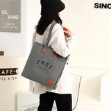 Canvas Shoulder Bag Women's Purse Leisure Handbags