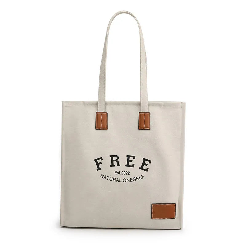 Canvas Shoulder Bag Women's Purse Leisure Handbags