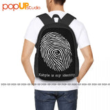 Kabyle Identity Fingerprint Backpack Large Capacity Foldable School Bag
