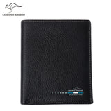 Kangaroo Kingdom Men's Leather Wallet Slim Purse Short