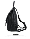 Kangaroo Pu Leather Mochila Femenina Backpack Large Capacity School Bag