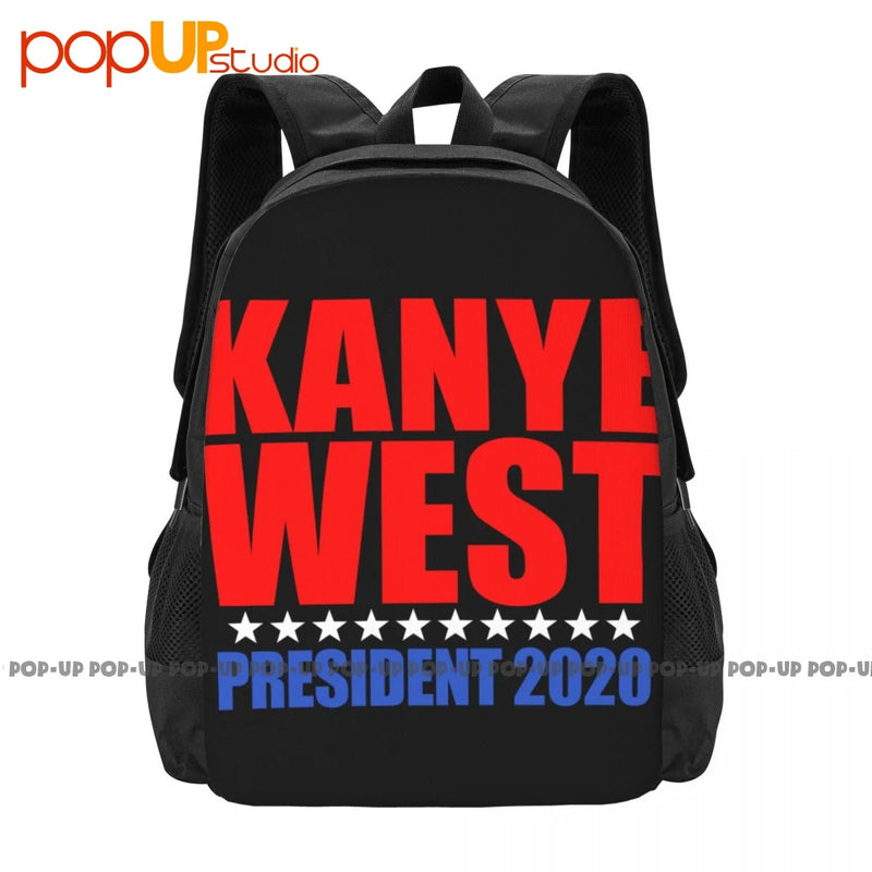 Kanye West For President 01 Backpack Large Capacity