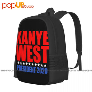 Kanye West For President 01 Backpack Large Capacity