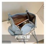 Kawii Leather Large Capacity Handbag Women Casual Tote Shopper