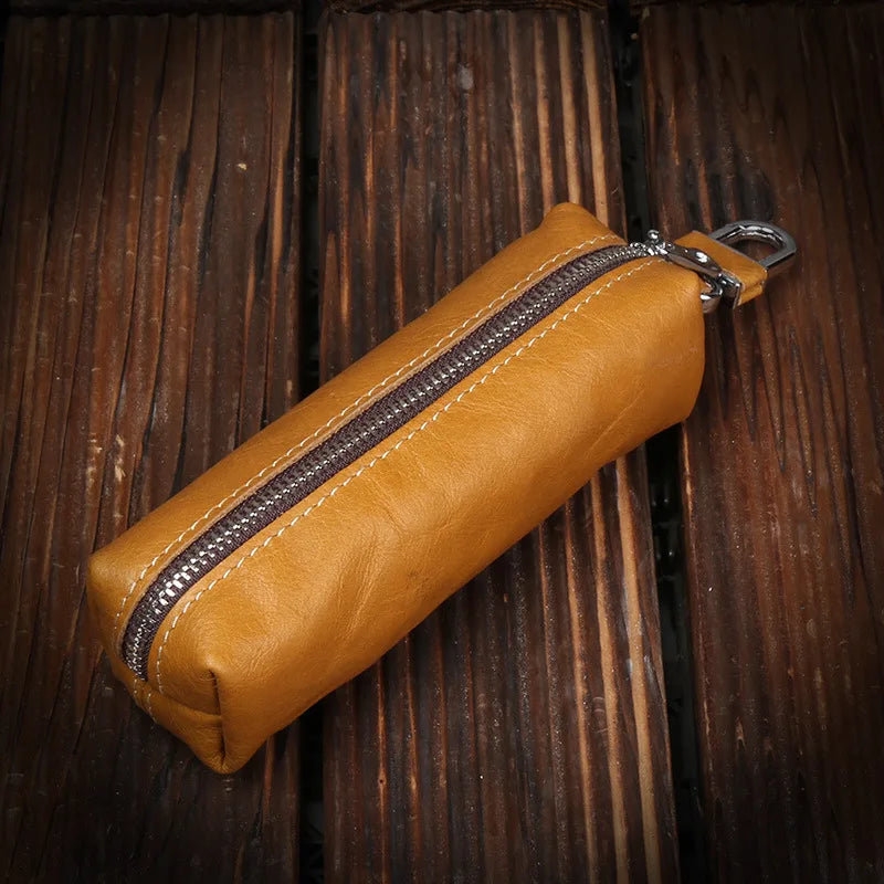Leather Key Bag Holder for Men Women