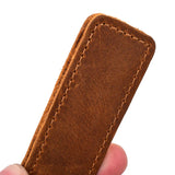 Vintage Leather Key Chain Holder Case Car Keychain Ring Cover
