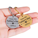 Personalized Family Reunion Key Holder Grandpa Grandma Keychains