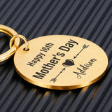 Personalized Family Reunion Key Holder Grandpa Grandma Keychains
