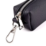 Leather Car Key Cover Wallet Housekeeper Bag Keychain