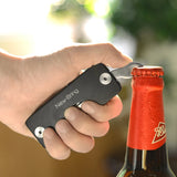 Aluminum Key Holder Organizer Smart Key Ring Wallets Pocket Car Key Wallet