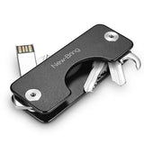 Aluminum Key Holder Organizer Smart Key Ring Wallets Pocket Car Key Wallet
