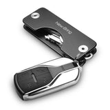 Aluminum Key Holder Organizer Smart Key Ring Wallets Pocket Car Key Wallet