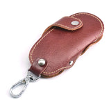 Leather Key Holder Housekeeper Organizer Pouch Purse