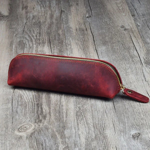 Key Holder Key Pouch Leather Key Wallet Organizer Housekeeper Zipper Key