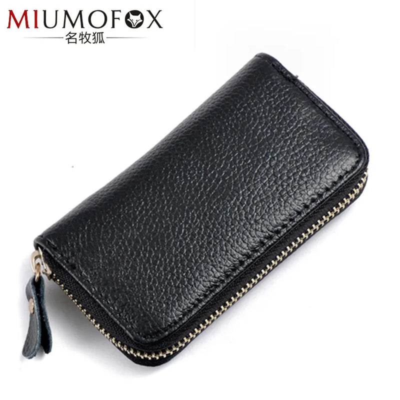 Leather Key Holder Keychain Case Wallet Unisex Key Organizer