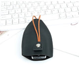 Key Holder Organizer PU Leather Keychain Pouch Protecter Cover Pull Type