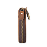 Leather Car Keys Holder Key Pouch Men Key Chain Wallet