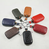 Leather Car Key Bag Remote Control Protective Cover Key Pouch