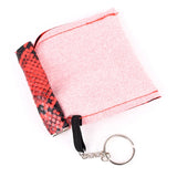 Snake Pattern Key Wallet Keychain Housekeeper Case Holder