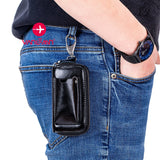 Key Wallet Men Car Key Holder For Women Leather Keys Organizer Housekeeper