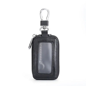 Vintage Patchwork Key Wallets Zipper Car-key Holder Case