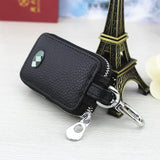 Car Key Wallet Pouch Bag Leather Keychain Organizer Cover