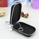 Car Key Wallet Pouch Bag Leather Keychain Organizer Cover