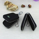 Car Key Wallet Pouch Bag Leather Keychain Organizer Cover