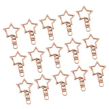 Keychain Key Rings Ring Holder Metal Alloy High End Flat Chain Star Car Keyring
