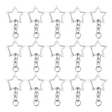 Keychain Key Rings Ring Holder Metal Alloy High End Flat Chain Star Car Keyring