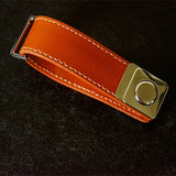 Leather Keychain Organizer with Bottle Opener
