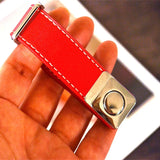 Leather Keychain Organizer with Bottle Opener